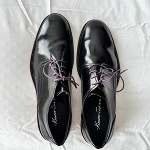 Kenneth Cole Men's Size 12 Patent Leather Lace Up